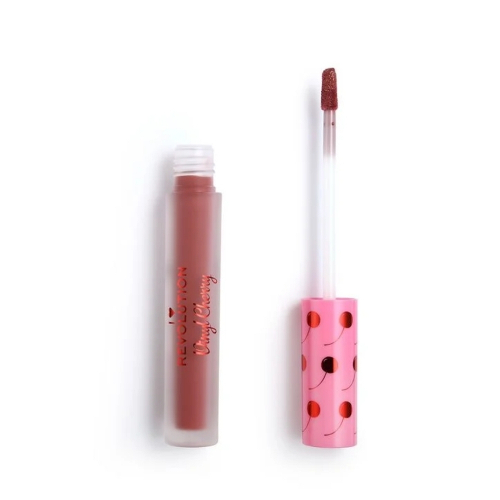 I Heart Revolution Vinyl Cherry Liquid Lipstick- Cherry Bakewell